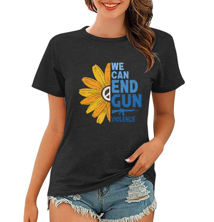 Ban Guns End Gun Violence V6 Women T-shirt