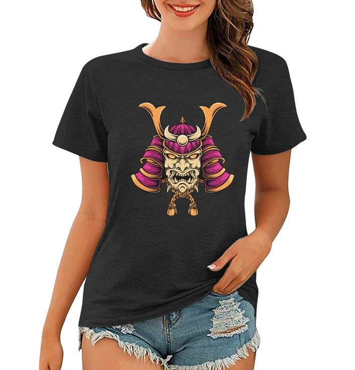 Beautiful Demon Samurai Tshirt Women T-shirt