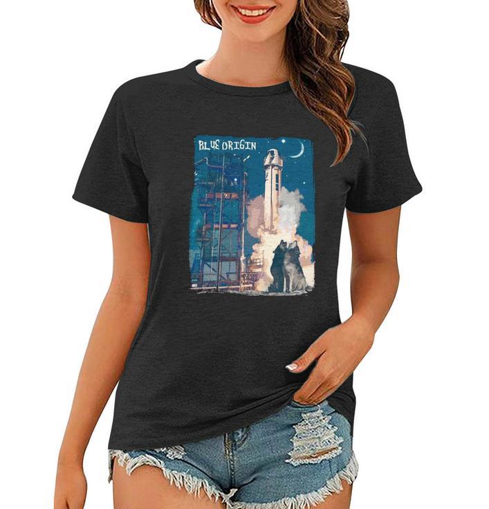 Blue Origin Space Launch Tshirt Women T-shirt