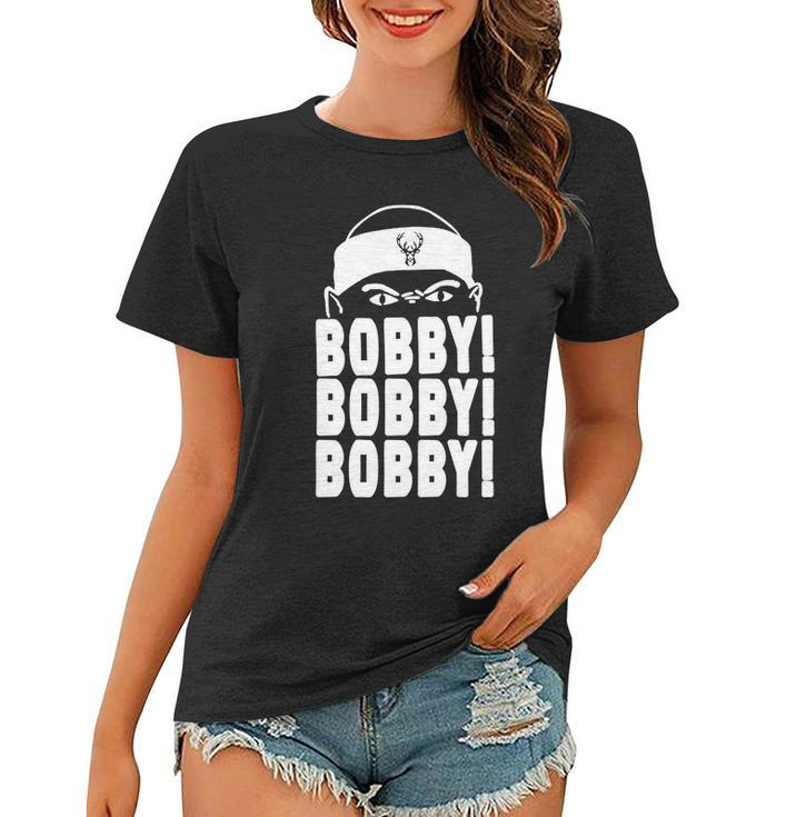 Bobby Bobby Bobby Milwaukee Basketball Tshirt V2 Women T-shirt