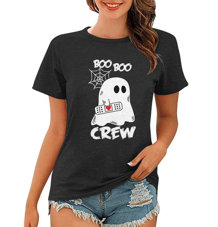 Boo Boo Crew Halloween Quote V6 Women T-shirt