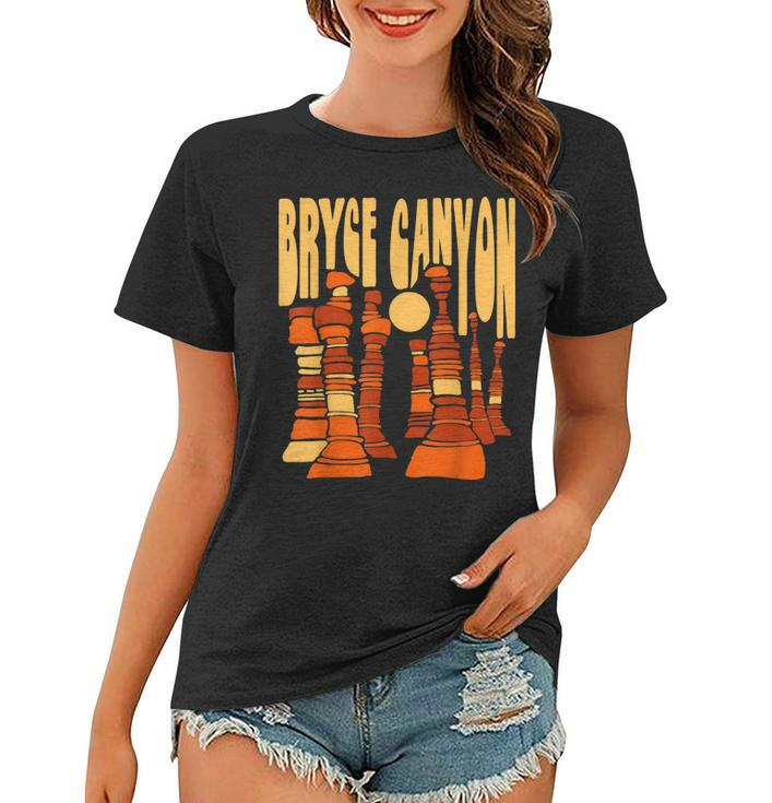 Bryce Canyon National Park Vintage Hoo Doo Retro Graphic  Women T-shirt