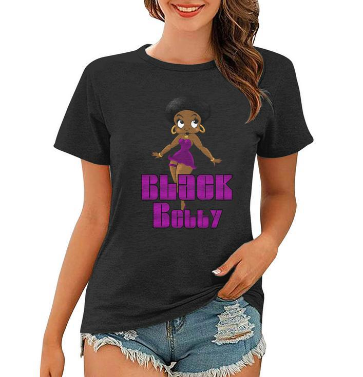 Cartoon Character Black Betty Women T-shirt