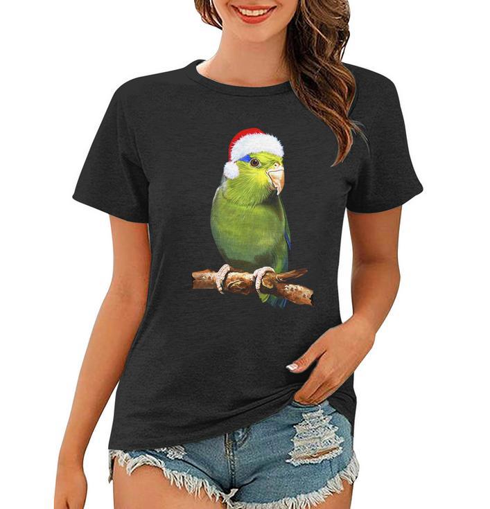 Christmas Bird Parrot Tshirt Women T-shirt