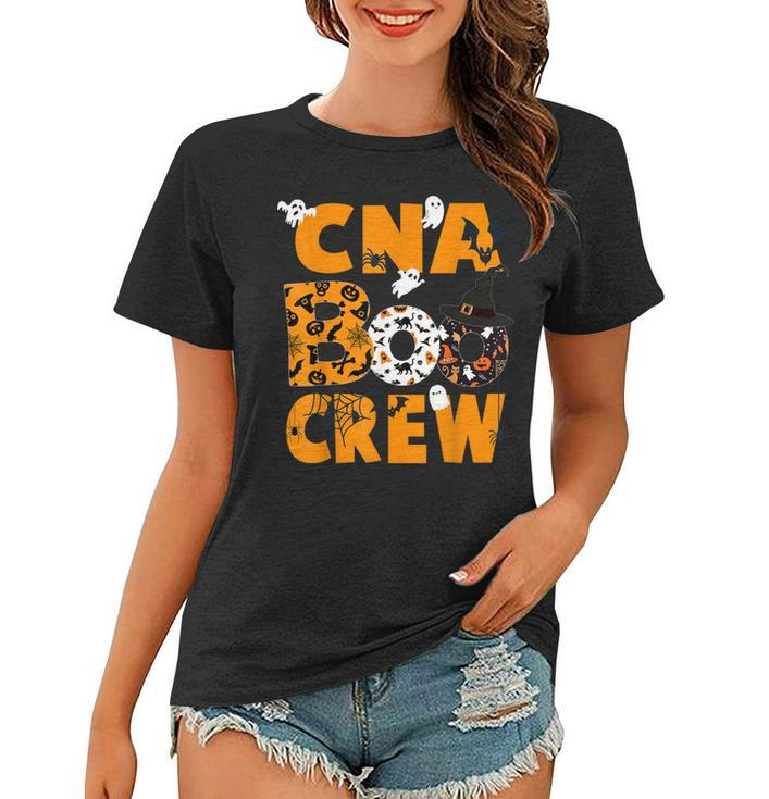 Cna Boo Crew Halloween Funny Nursing  Women T-shirt