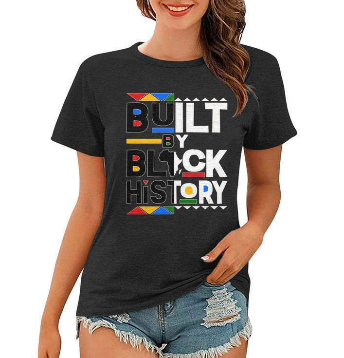 Cool Built By Black History Women T-shirt