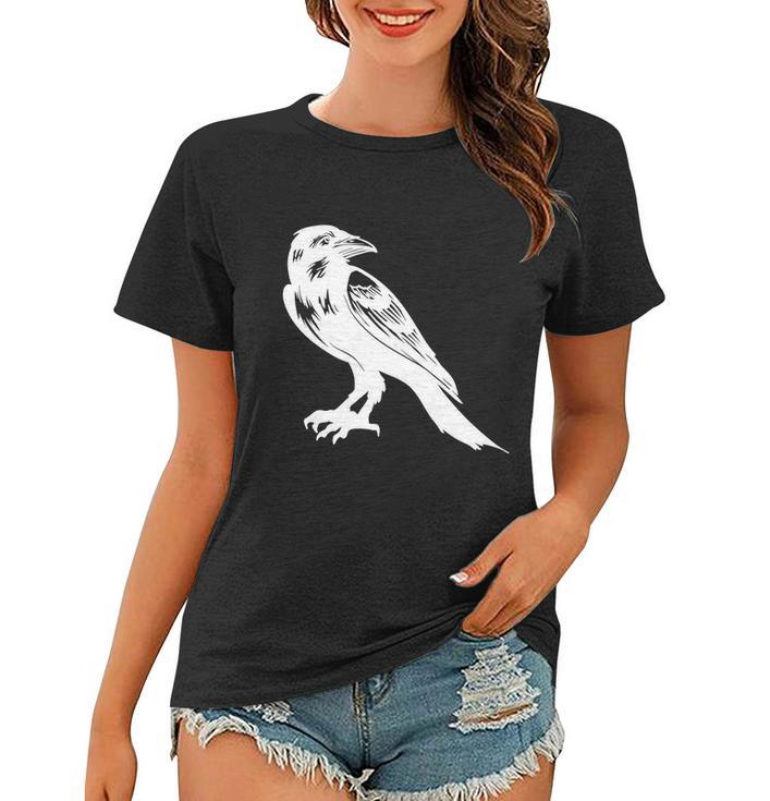 Crow Funny Halloween Quote Women T-shirt