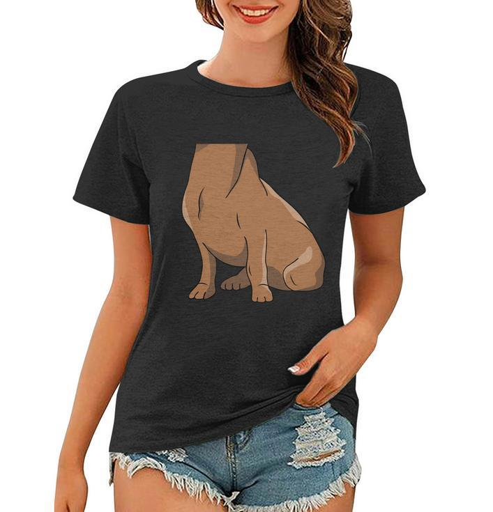 Dachshund Costume Dog Funny Animal Cosplay Doxie Pet Lover Cool Gift Women T-shirt