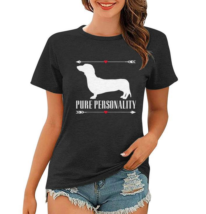 Dachshund Mom Wiener Doxie Mom Cute Doxie Graphic Dog Lover Gift Women T-shirt