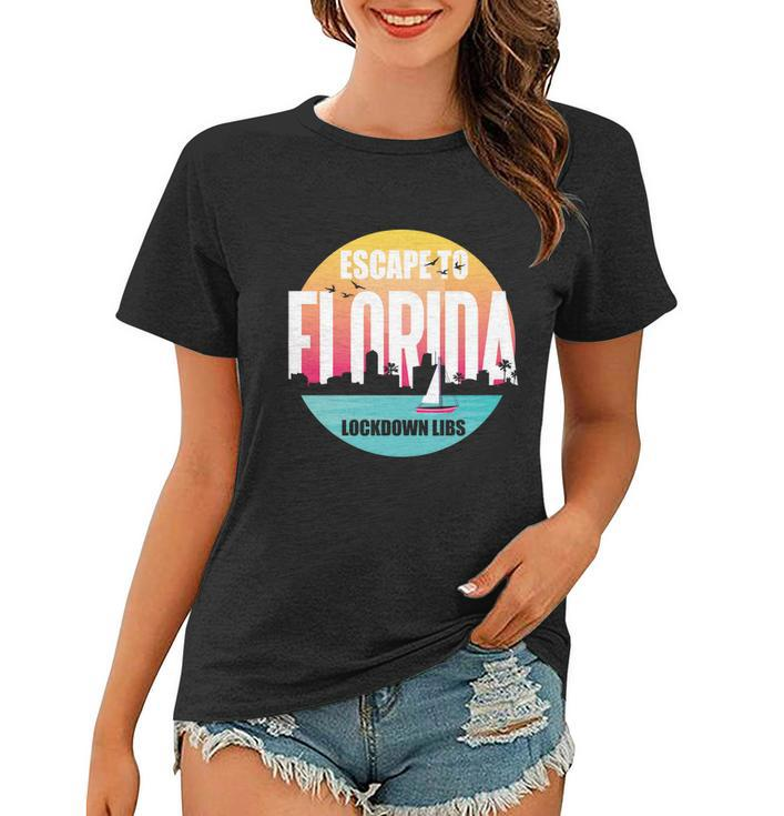 Desantis Escape To Florida Gift V3 Women T-shirt