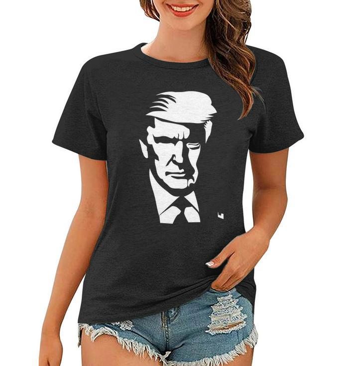 Donald Trump Silhouette Tshirt Women T-shirt