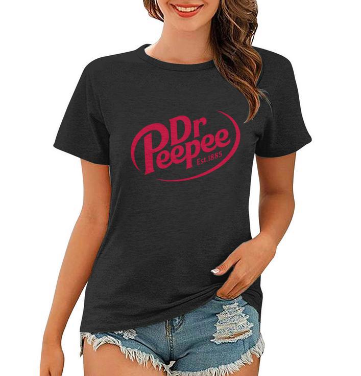 Dr Peepee Soda Pop Logo Women T-shirt