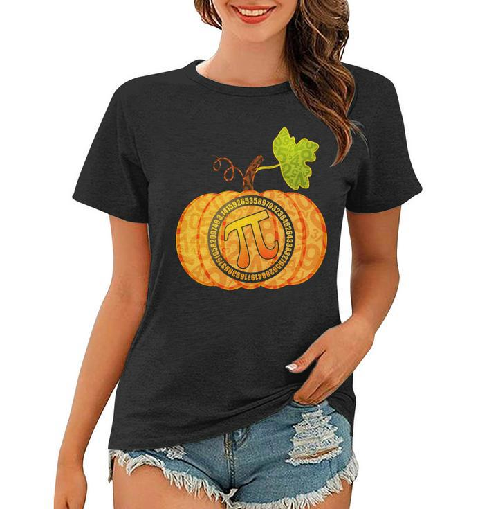 Fall Pumpkin Pi 314 Autumn Women T-shirt