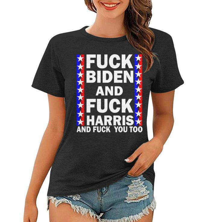 FCk Kamala Harris And F Joe Biden Tshirt Women T-shirt