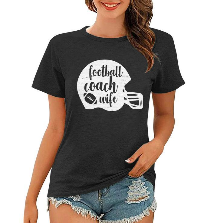 Football Coach Wife Tshirt Women T-shirt
