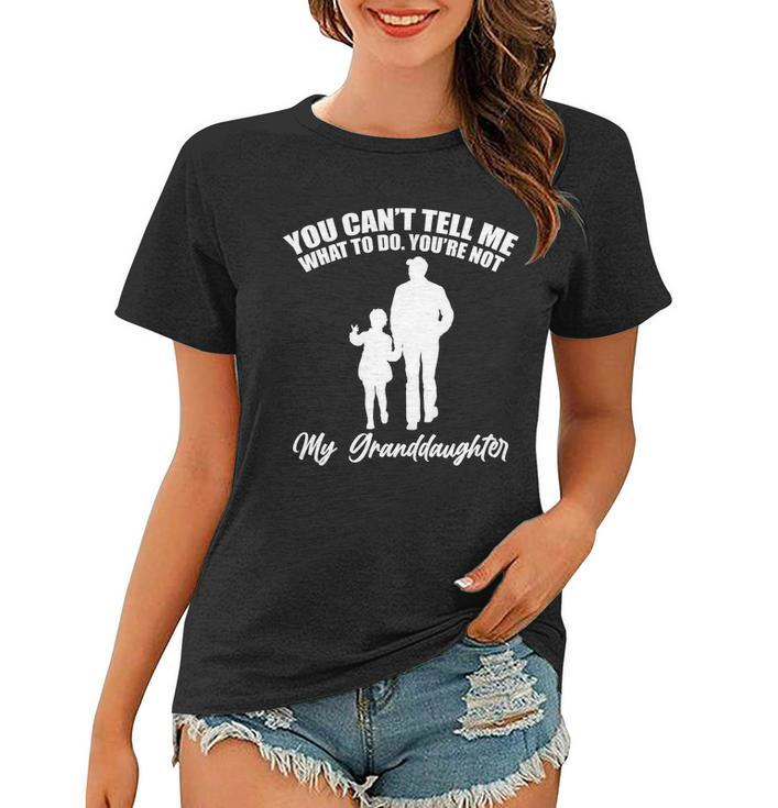 Funny & Cute Granddaughter And Grandfather Tshirt Women T-shirt