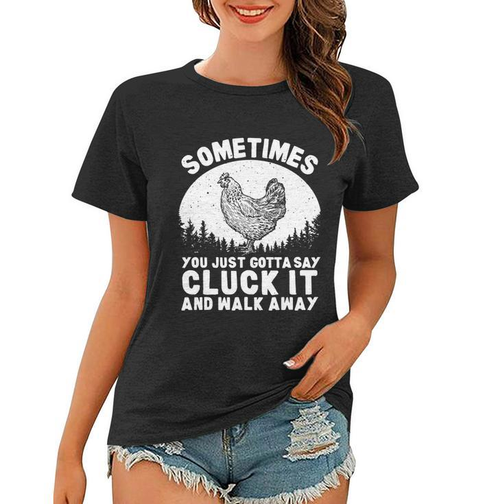 Funny Chicken Art For Chicken Lover Hen Farmer Women T-shirt