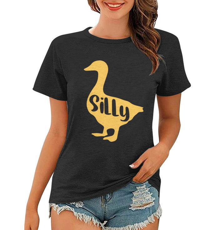 Funny Goose Designs For Kids Canadian Whisperer Silly Bird Gift Graphic Design Printed Casual Daily Basic Women T-shirt