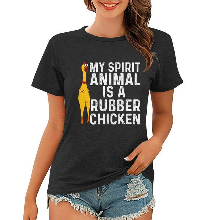 Funny Rubber Chicken Gift Men Women Rubber Chicken Costume Gift Women T-shirt