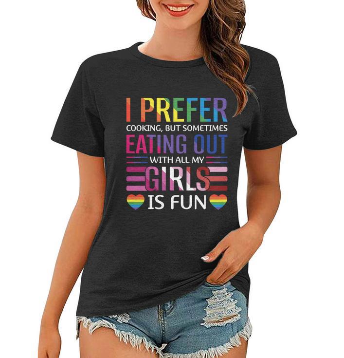 Gay Bisexual Pride Flag Lgbt Pride Month Women T-shirt