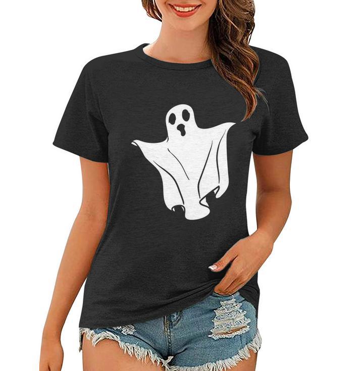 Ghost Boo Funny Halloween Quote V6 Women T-shirt