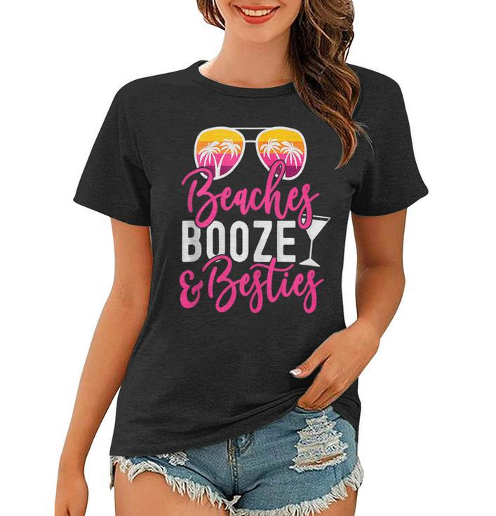 Girls Trip Girls Weekend Friends Beaches Booze & Besties  V3 Women T-shirt