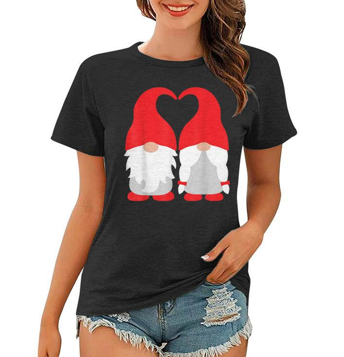 Gnomes Valentines Day Couple Matching - Gnomes Valentines Women T-shirt