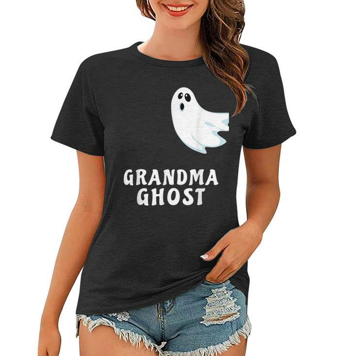 Grandma Ghost Funny Spooky Halloween Ghost Halloween Mom  Women T-shirt