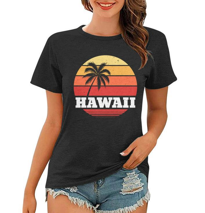 Hawaii Retro Sun Tshirt V2 Women T-shirt