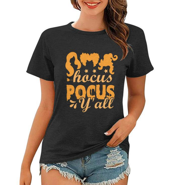 Hocus Pocus Yall Halloween Quote Women T-shirt