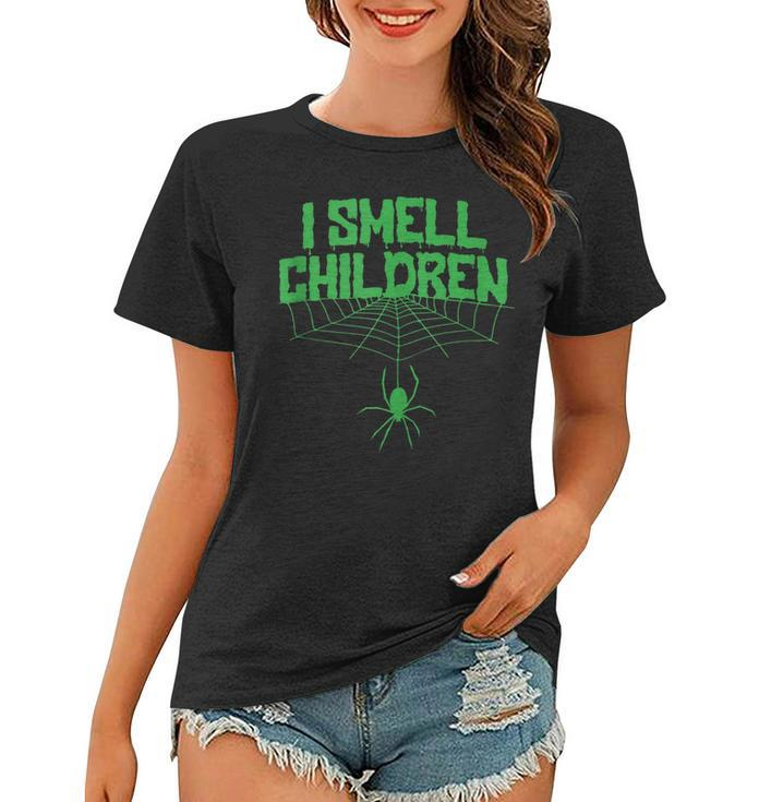 I Smell Children Funny Dad Mom Teacher Halloween Costume  V2 Women T-shirt