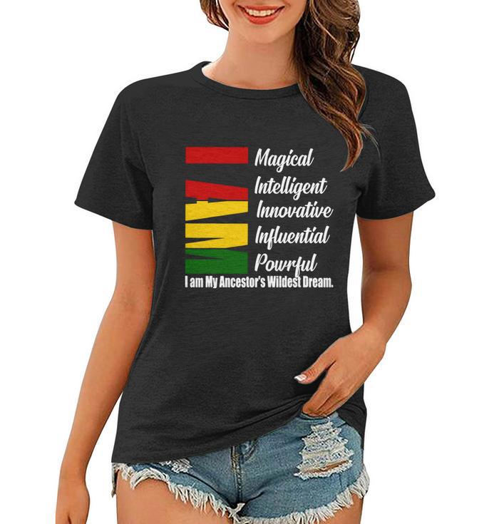 Im Magical Black History Month Blm Gifts Black Pride Women T-shirt