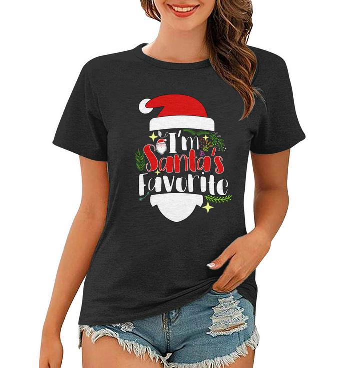 Im Santas Favorite Christmas Tshirt Women T-shirt