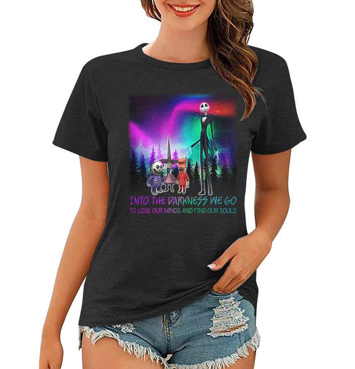 Into The Darkness We Go Women T-shirt