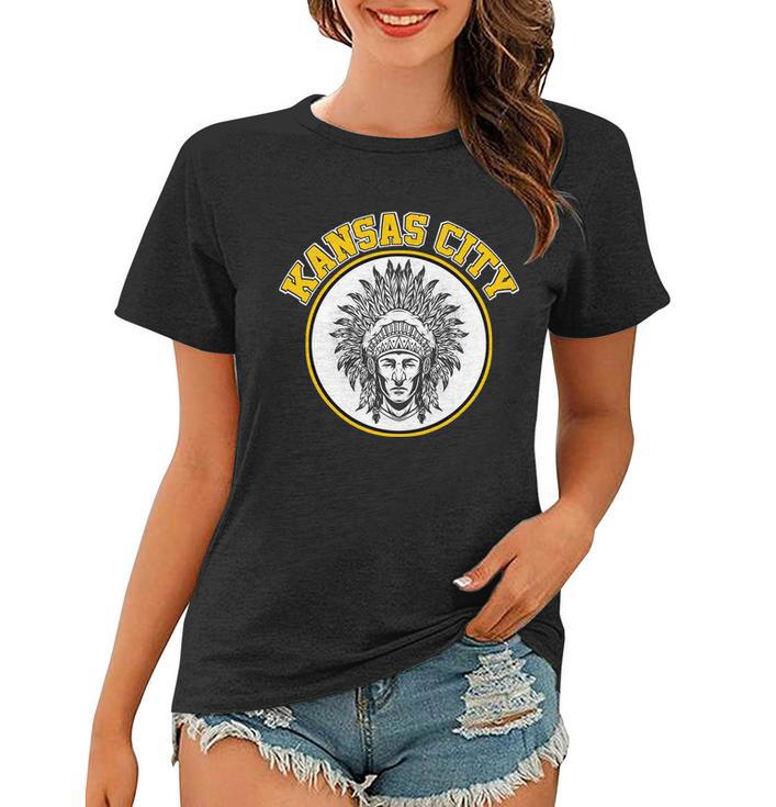 Kansas City Football Vintage Retro Kc Logo Tshirt Women T-shirt