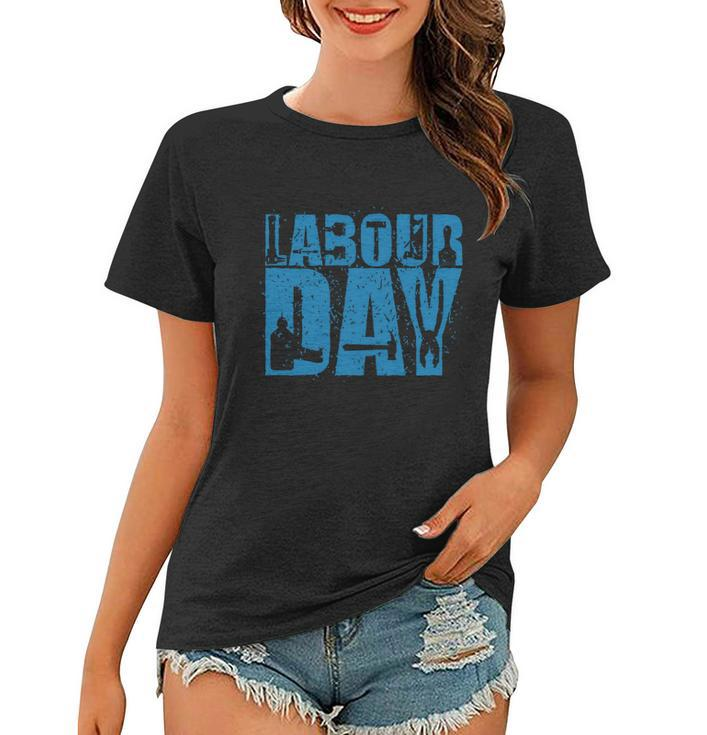 Labor Day Happy Labor Day Waleed Graphic Design Printed Casual Daily Basic Women T-shirt