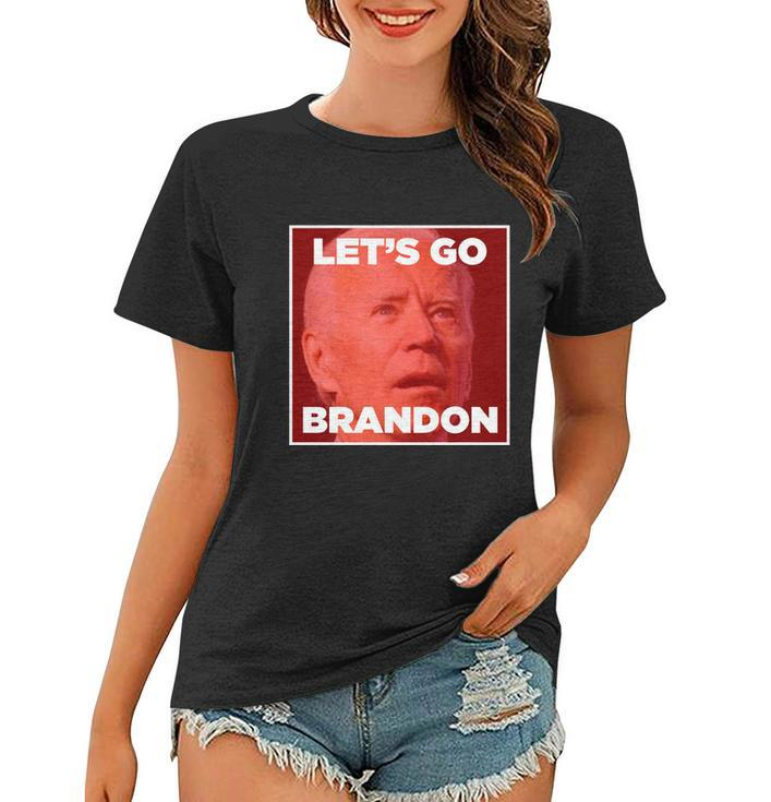 Lets Go Brandon Joe Apparel Tshirt Women T-shirt