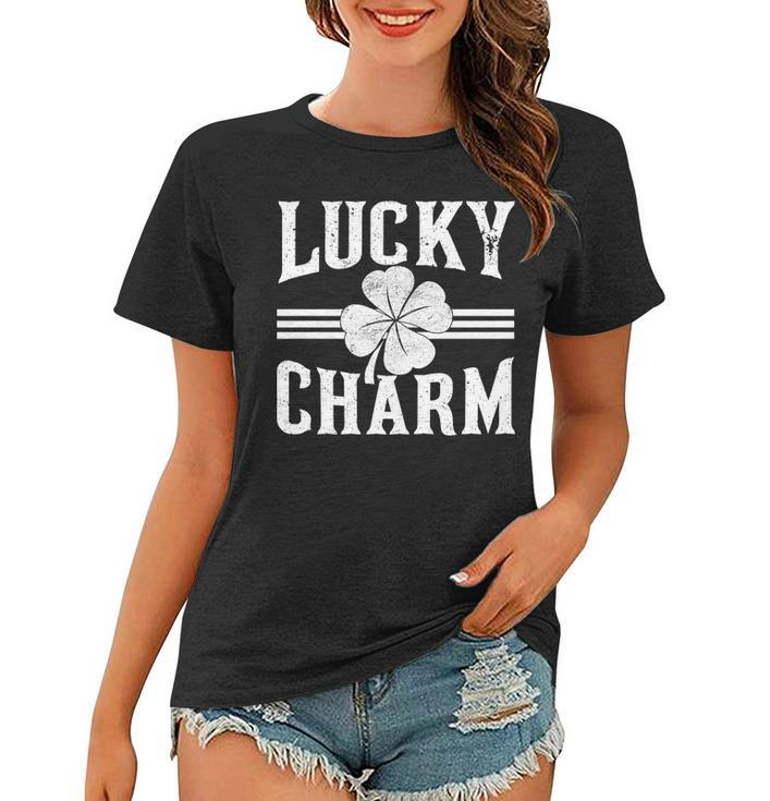 Lucky Charm Clover Women T-shirt