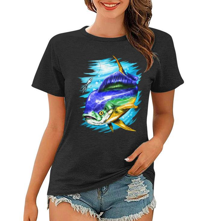Mahi Mahi Fish Women T-shirt