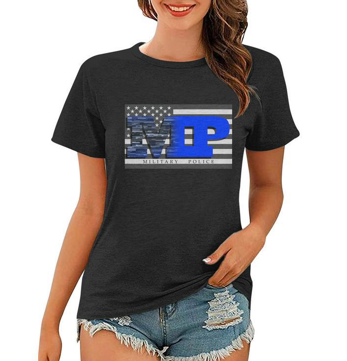 Military Police Mp Flag Women T-shirt