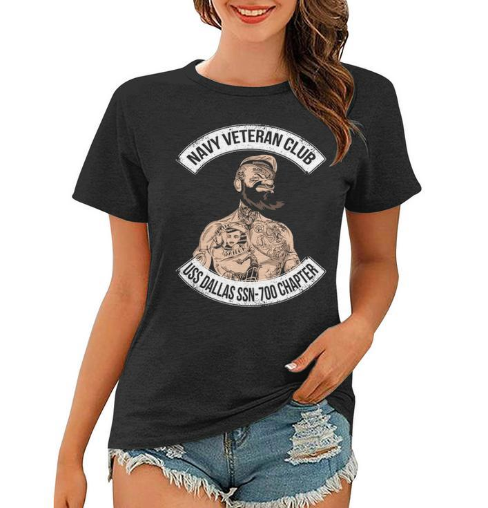 Navy Uss Dallas Ssn Women T-shirt