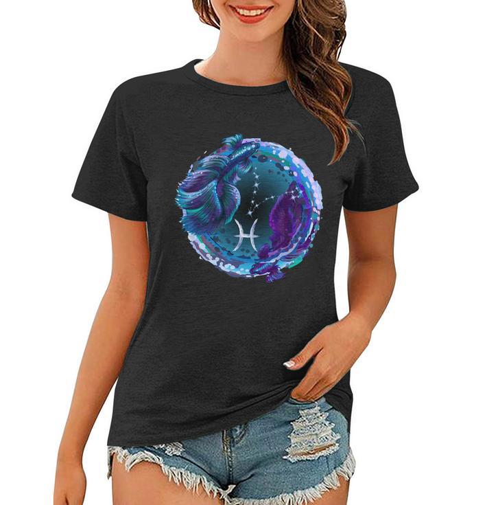 Pisces Zodiac Sign V2 Women T-shirt