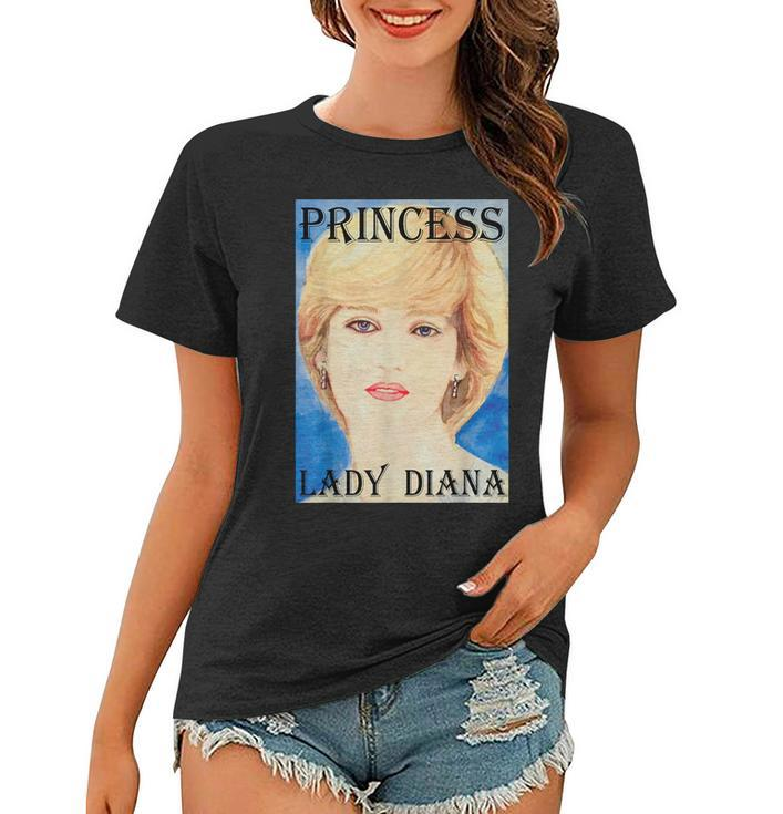 Princess Lady Diana Of Wales  Women T-shirt