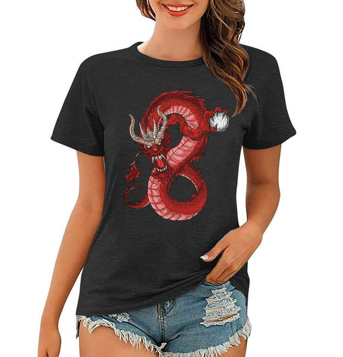 Red Dragon V2 Women T-shirt