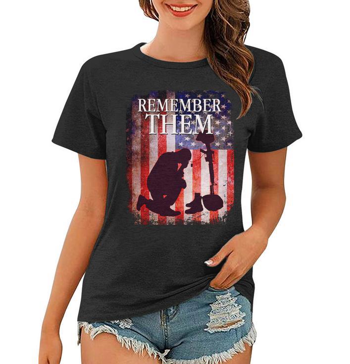 Remember Them Memorial Day Tshirt Women T-shirt