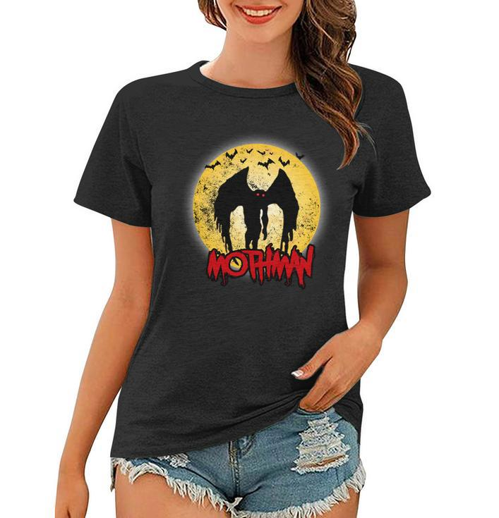 Retro Mothman Cover Women T-shirt