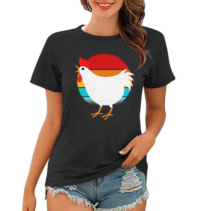 Retro Vintage Chicken V2 Women T-shirt