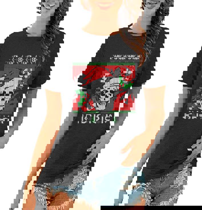 Santa Skull Candy Cane Ugly Christmas Sweater T-Shirt Graphic Design Printed Casual Daily Basic Women T-shirt Santa Skull Candy Cane Ugly Christmas Sweater T-Shirt Graphic Design Printed Casual Daily Basic Women T-shirt