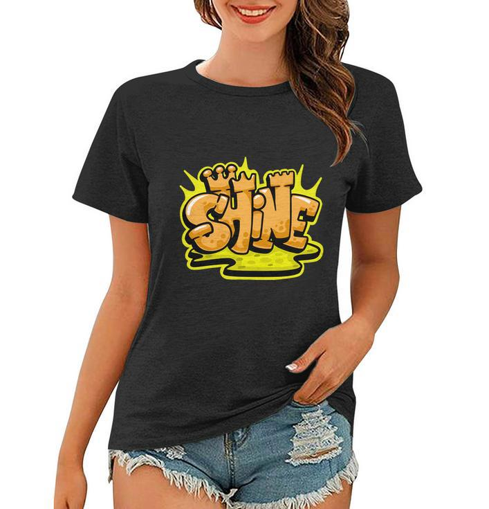Shine Graffiti Tshirt Women T-shirt