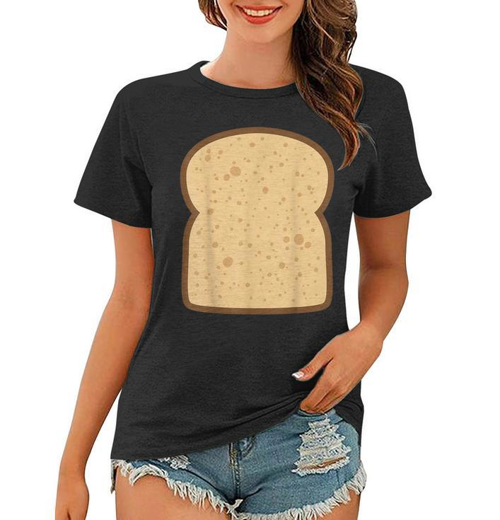 Sliced Bread Toast Matching Shirts Diy Halloween Costume Women T-shirt